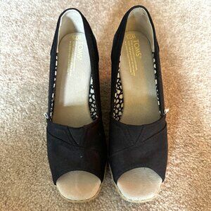 Michelle Espadrille Wedge Sandal (Size 7.5)